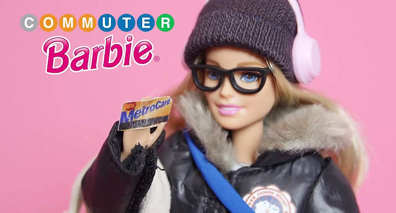 Commuter Barbie Commercial Parody Sketch